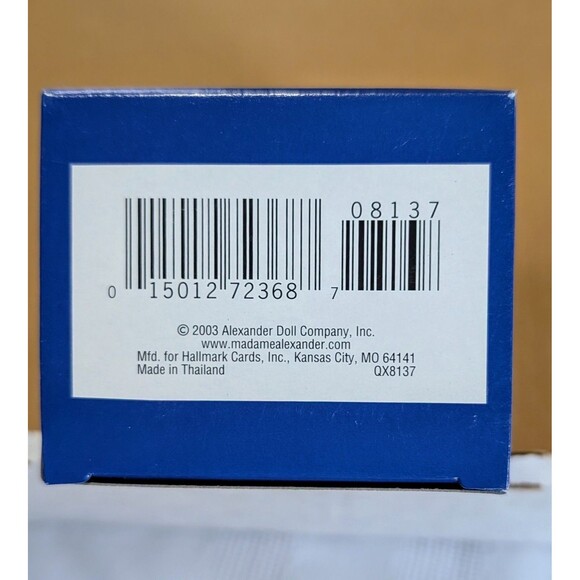 Hallmark 2003 Collector's Series: Madame Alexander Holiday Snowflake Skater NEW - Picture 6 of 7